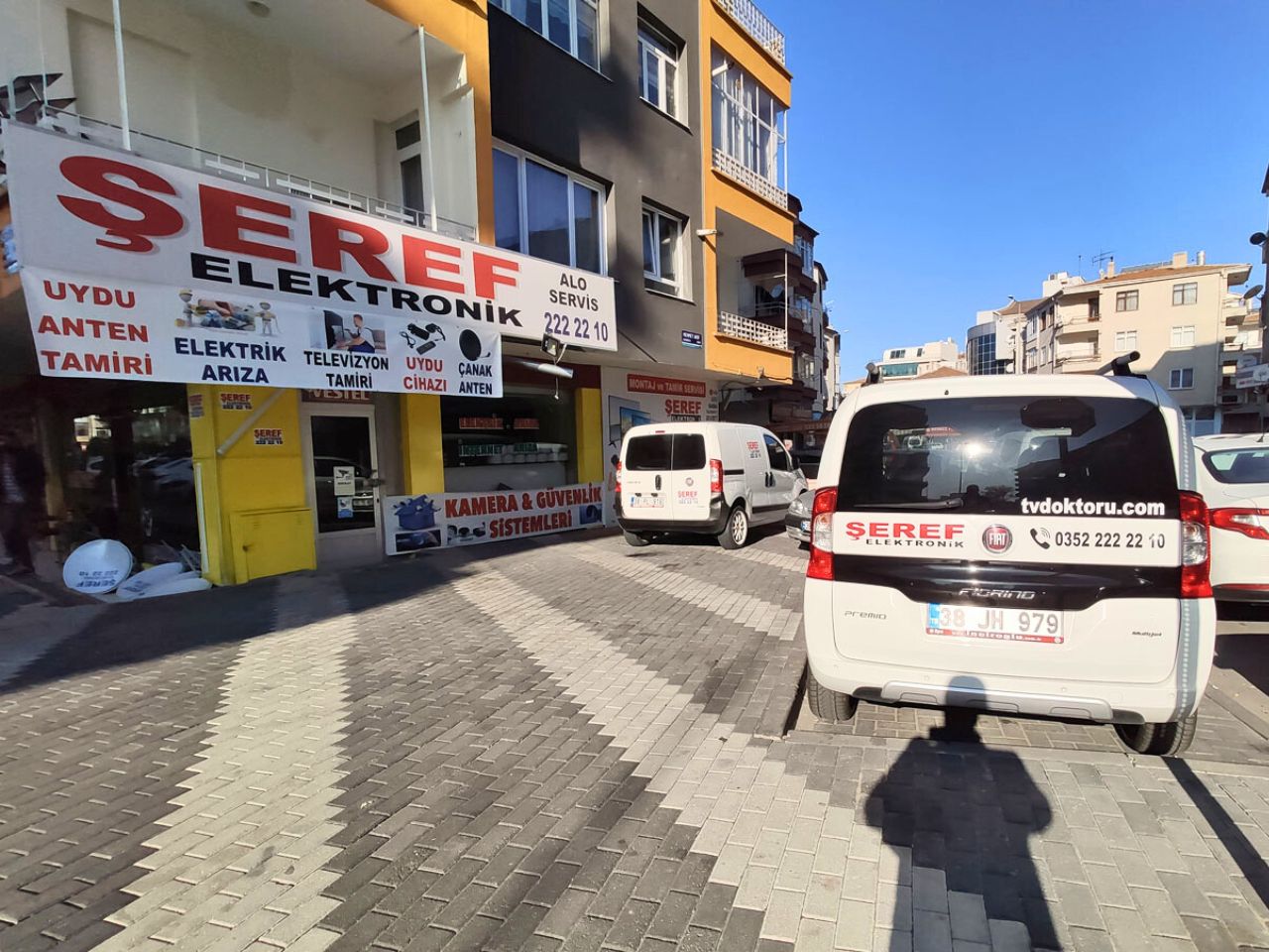Uydu Tamircisi Şeref Elektronik İletişim Bilgileri